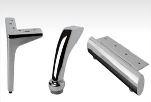 Quality (Iron + Chrome) Metel sofa legs wholesale