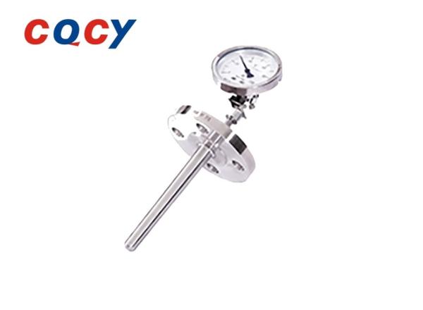 Oil Filling Temperature Instrument Shock Resistant Electrical Contact Bimetal