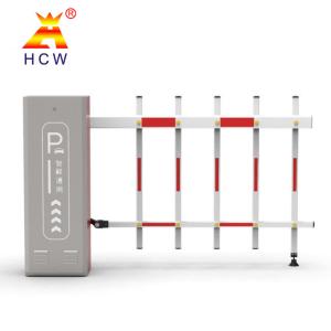 Quality Variable Frequency Rising Arm Four Fence Barrier Gate 160W wholesale