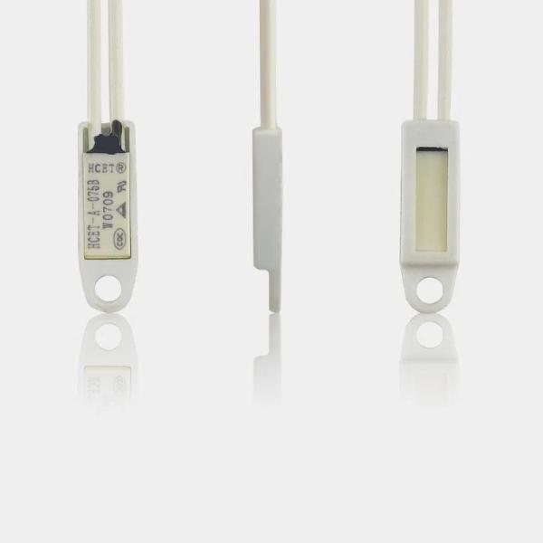 Waterproof Bimetal Thermostat Temperature Control Protection Switch For Battery
