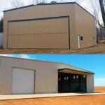 High Strength Prefab Metal Airplane Hangar Lightweight Steel Structure Warehouse