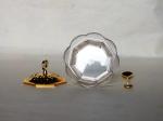 T3-Arabia Exquisite Gold-plated Louhua Eight flowers Sugar bowl