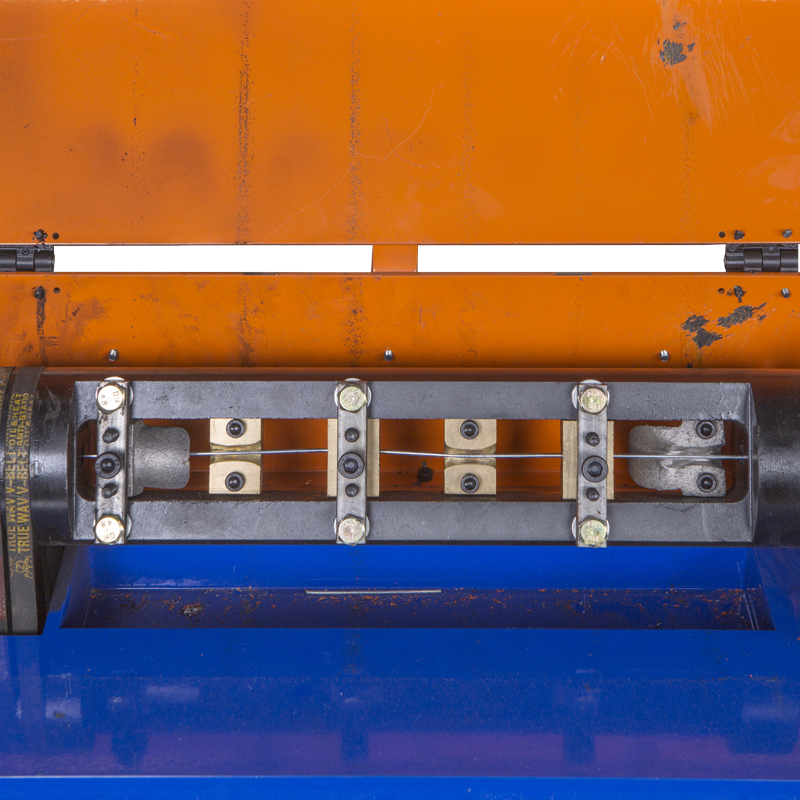 2022 Wire Mesh Double Servo Steel Bar Straightener with Medium Speed Servo Motors