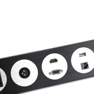 Quality Conference Table Desk Recessed Power Outlet Socket 110V OEM wholesale