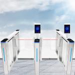 Aluminum Alloy Speed Gate Turnstile Intelligent Pedestrian Swing Barrier