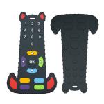 BPA Free Silicone Baby Teether TV Remote Control Shape Food Grade Soft Teething