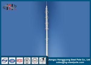 Quality Tapered / Tubular Telecomminication Monopole Towers for Signal Transmission wholesale
