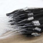 Real 100% Full Color Hair Piece Extensions Clip In Straight Brazilian Human Hair