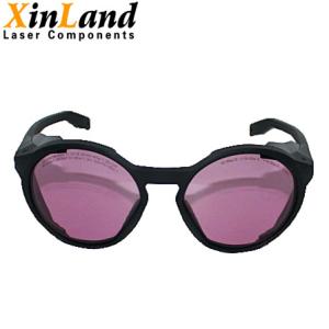 China Infared Laser 808nm Pink Lens Laser Protection Glasses For CTP Laser Printing on sale