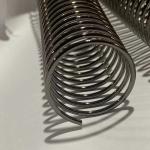 Wire Dia2.0mm Electroplating Black Spiral Binding Coils