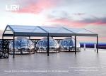 Outdoor Luxury Glamping Tents Clear Polycarbonate Crystal Dome House Hot Tub