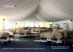 20m Span Width Outdoor Event Tents With PVC Sides Hard Walls For Catering