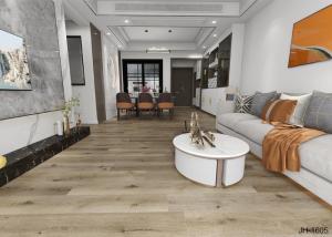 Quality Solid Core Luxury Rigid SPC Vinyl Click Flooring UV Cured Coating Plastic Wood Texture wholesale