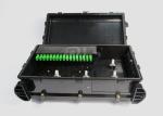 ABS Fiber Optic Splice Closure SC / APC Locking Buckle Horizontal Ln Line Type