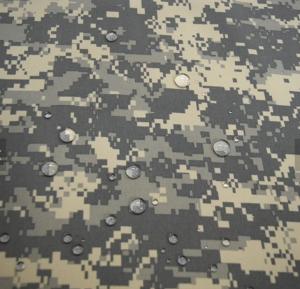 Quality Enzyme wash Static-free High quality fashion Waterproof pvc coated winter snow camouflage fabric wholesale