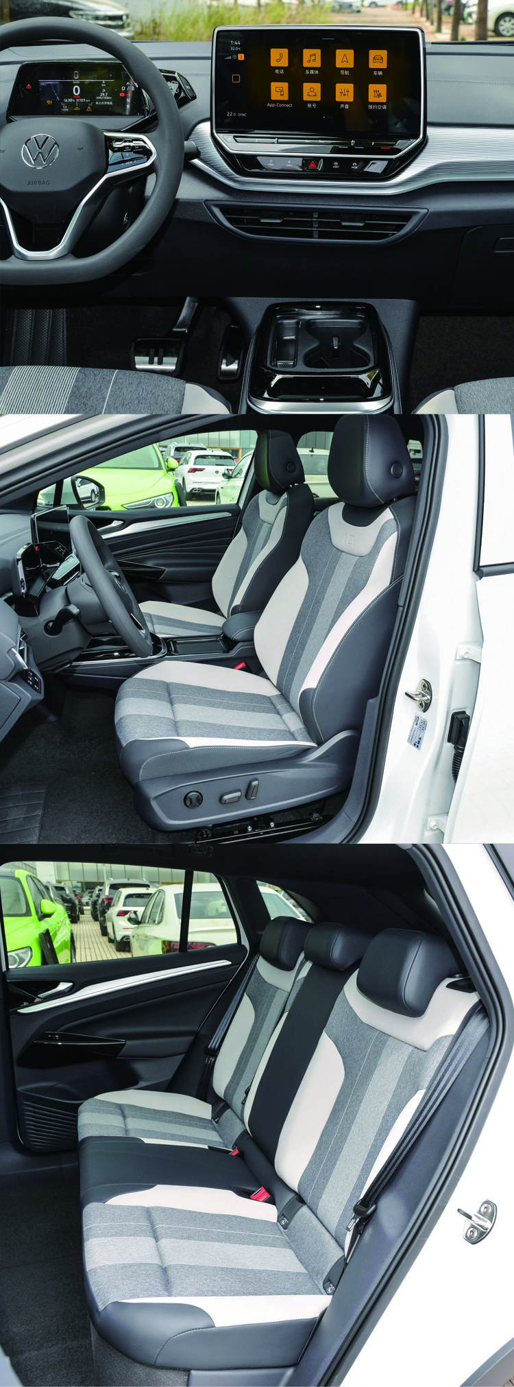 Long Range Sunroof SUV Volkswagen ID4 Crozz PRO Electric EV Car