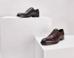 Classic PU Men Formal Dress Shoes Oxford Style Bespoke Handmade Shoes For