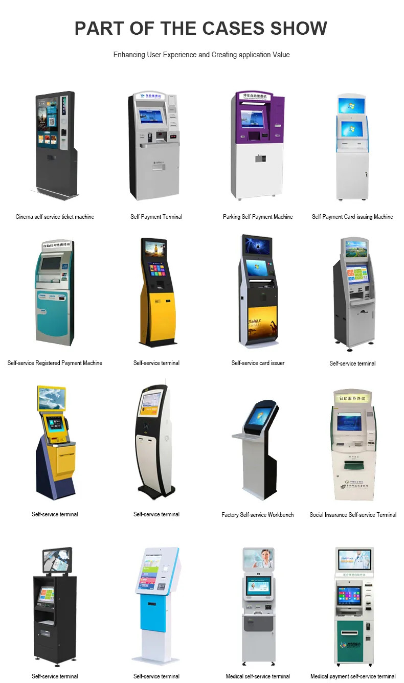 Color/Model Customization Order Pos System Pay Self Service Paymentl Multifunction Self Service Report Collect Terminal