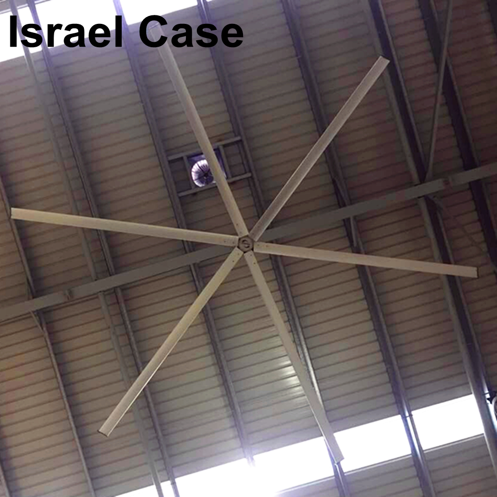 1.5Kw Energy Saving Ceiling Mount Ceiling Fan , 24 Foot Industrial Ceiling Fan