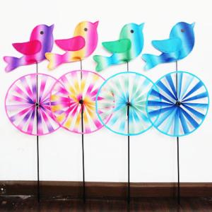 Quality Spring seasonal windmill yard stake bird wholesale