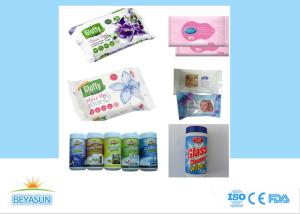 Quality Custom Print Adult Biodegradable Makeup Wipes , Organic Hand Wipes For Cleaning wholesale