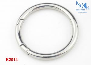 Quality Spring O Ring Buckle Nickle Color For Clothes &amp; Bags &amp; Handbags 39mm Inner Diameter Size wholesale