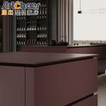 Customizable Kitchen Island with Modern Italian Furniture Design and Lacquer