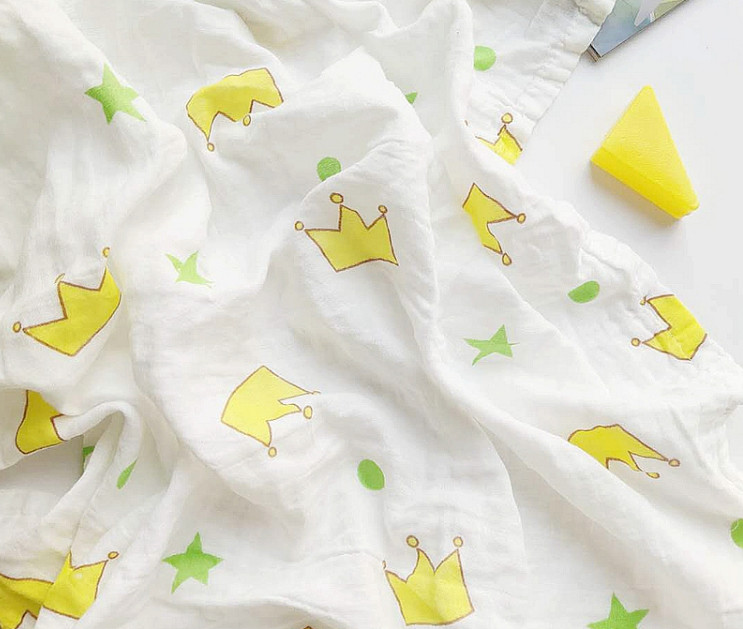 Multilayer White Double Gauze Fabric