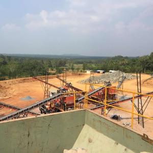 Quality Stone Rock Sand Belt Conveyor Machine Rubber EP Fabric wholesale