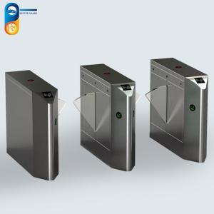 Quality Arms Synchronization Flap Barrier Turnstile With Organic Glass Wing wholesale