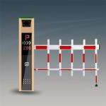 LPR Camera Vehicle Entry System With Straight / Folding / Fence Barrier