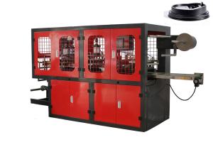 Quality Takeaway Coffee Cup Thermoforming Plastic Lid Forming Machine 65mm - 165mm Stoke wholesale