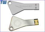 Triangle Stainless Key 4GB Thumb Drive Free USB Protection Cap