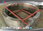 16Mn Precision Carbon Steel Forged Flanges Ring Forging Flange 9000MM Diameter