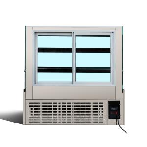 Quality Cake display case pastry showcase glass door fridge for bakery shop with CE/ETL wholesale