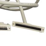 100 Pin SCSI Electronics Wire Harness Assembly Male To Male For Industrial