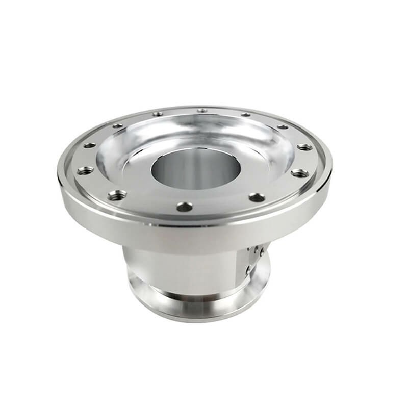 Stainless Steel / Aluminum Thread Rod Hollow Shaft On CNC Machined Square Parts