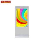 Indoor Dual Sides Floor Standing LCD Advertising Display Digital Signage Touch