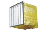 F9 95% RH Pocket Air Filter MAU HVAC Bag Filter 3200m3/H Airflow