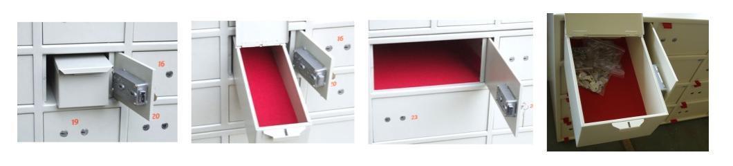 China Supplier Safety Vault Bank Safe Deposit Box Dt-14