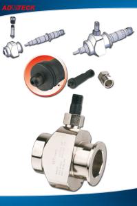 Quality High Strength Cr Alloy Steel / Aluminum Clamp Common Rail Injector Tools / Vehicle Tool wholesale