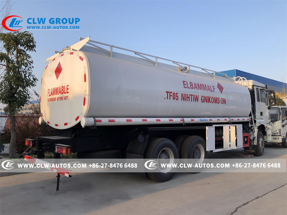 Shacman 6x4 20000L Fuel Delivery Truck With Dispenser