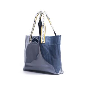 Quality TPU Shopping Shoulder Denim Bag Two Layers wholesale