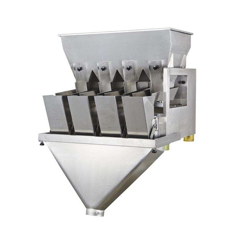 Automatic 2/4 Heads Linear Weigher Packaging Machine Weighing Food