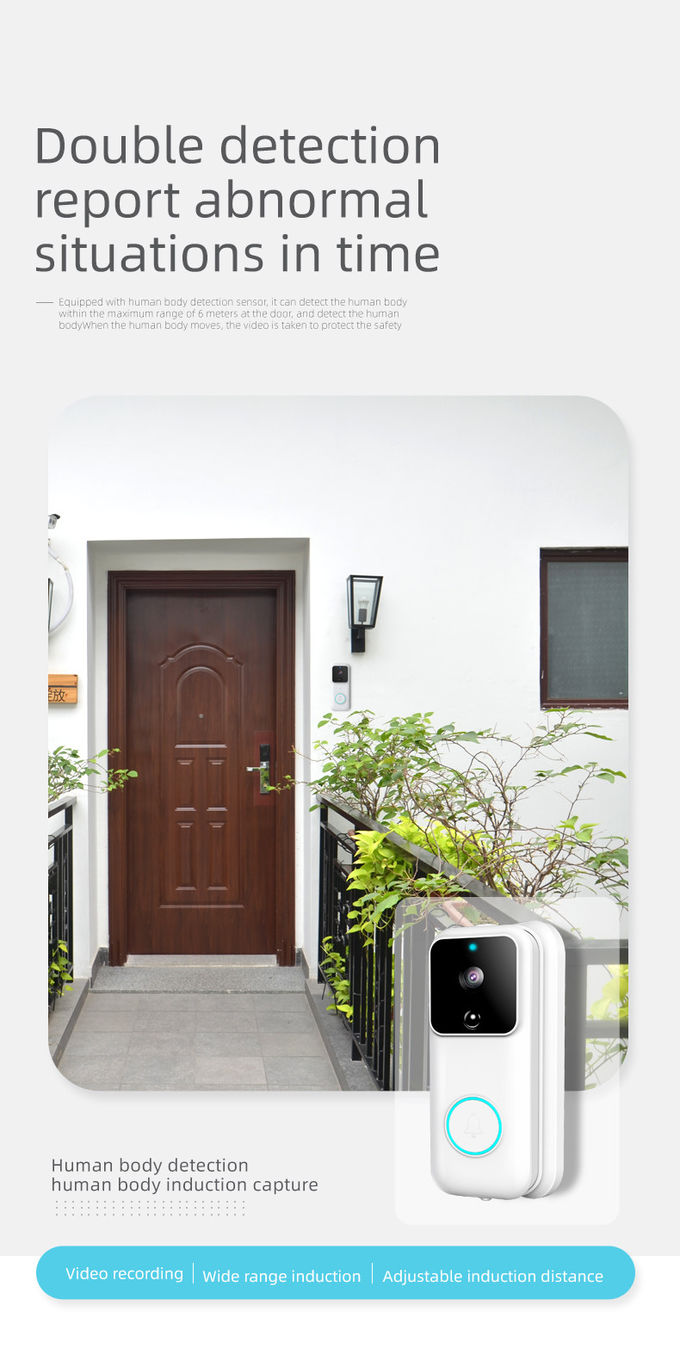 B60 Alarm Camera Smart Apartment Doorbell Support Talkback