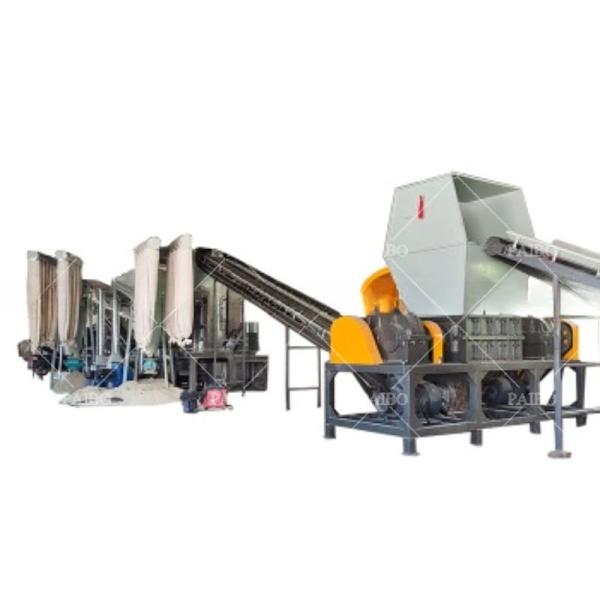Home Appliance Recycling Plant Fridge Crushing Machine for 600KG/H Abandoned