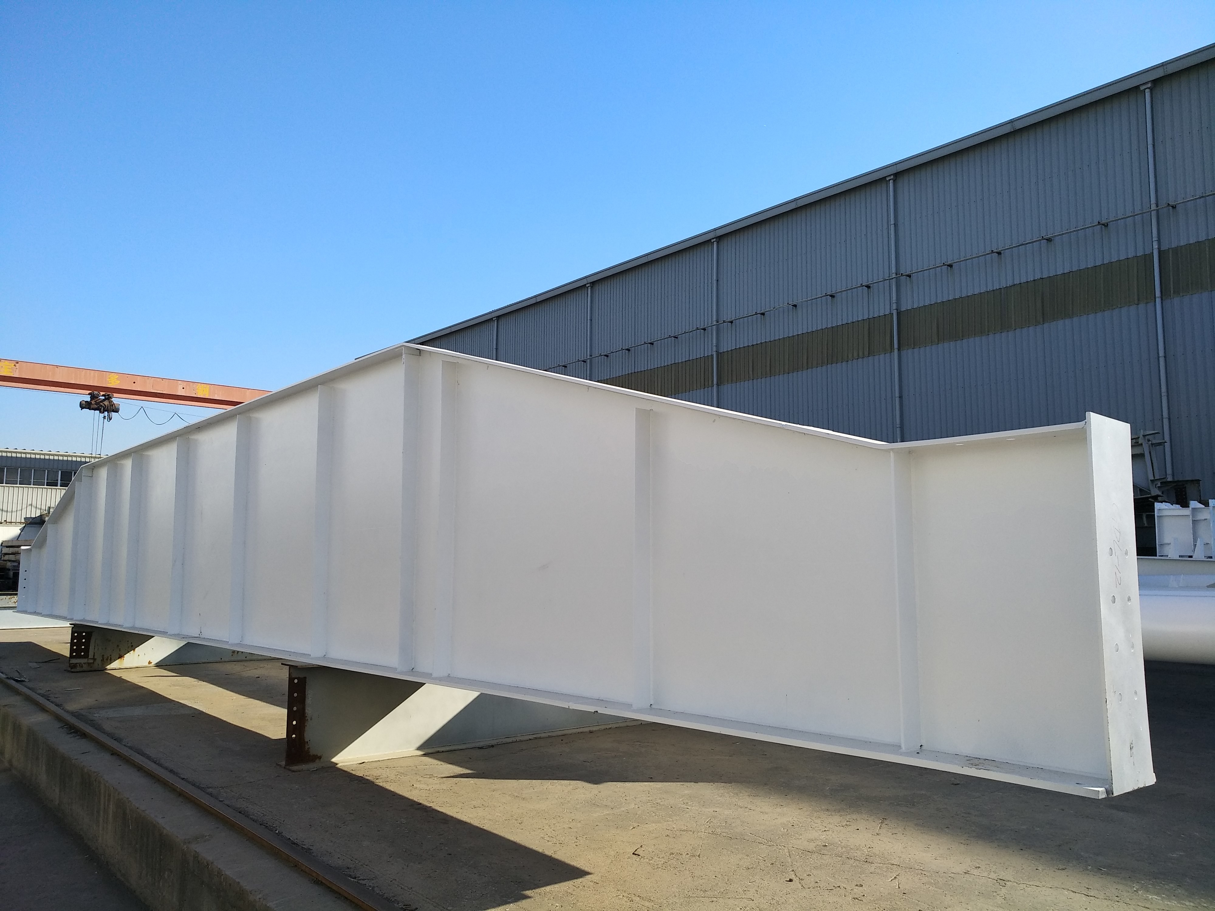 Galvanized Or Painted Prefabricated Steel Structures Beam And Column