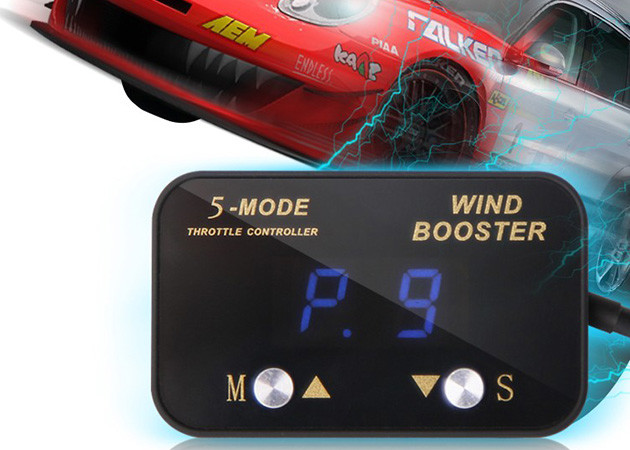 Gas Pedal Box Bluetooth ECU Throttle Controller 5 Mode For Audi