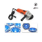 Blue 5 Inch Double Row Grinding Diamond Cup Wheel Sintered
