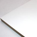 Eco Friendly Matte White 0.35mm PET Laminated MDF Panels